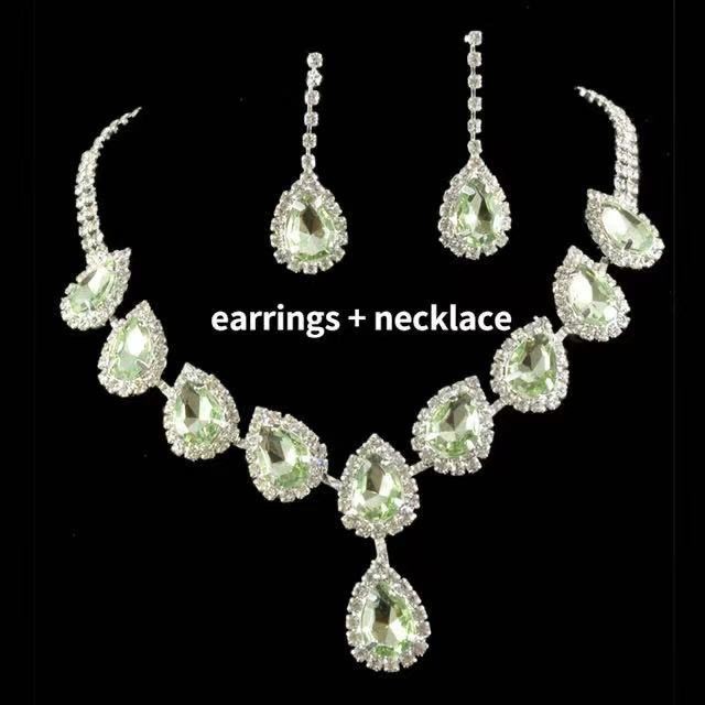 Blue Zirconia Necklace